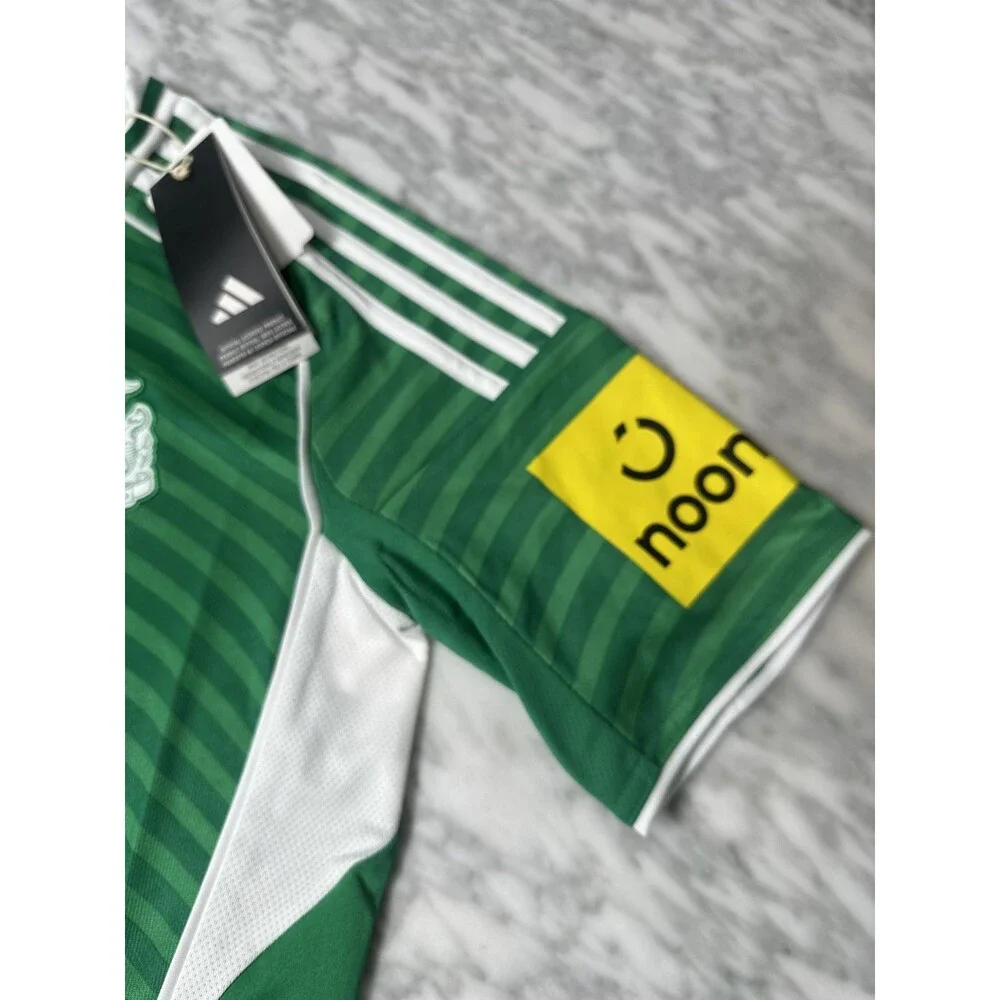 Adidas x Newcastle United FC 2025-26 Away Jersey Green Youth JJ2240 Youth Large